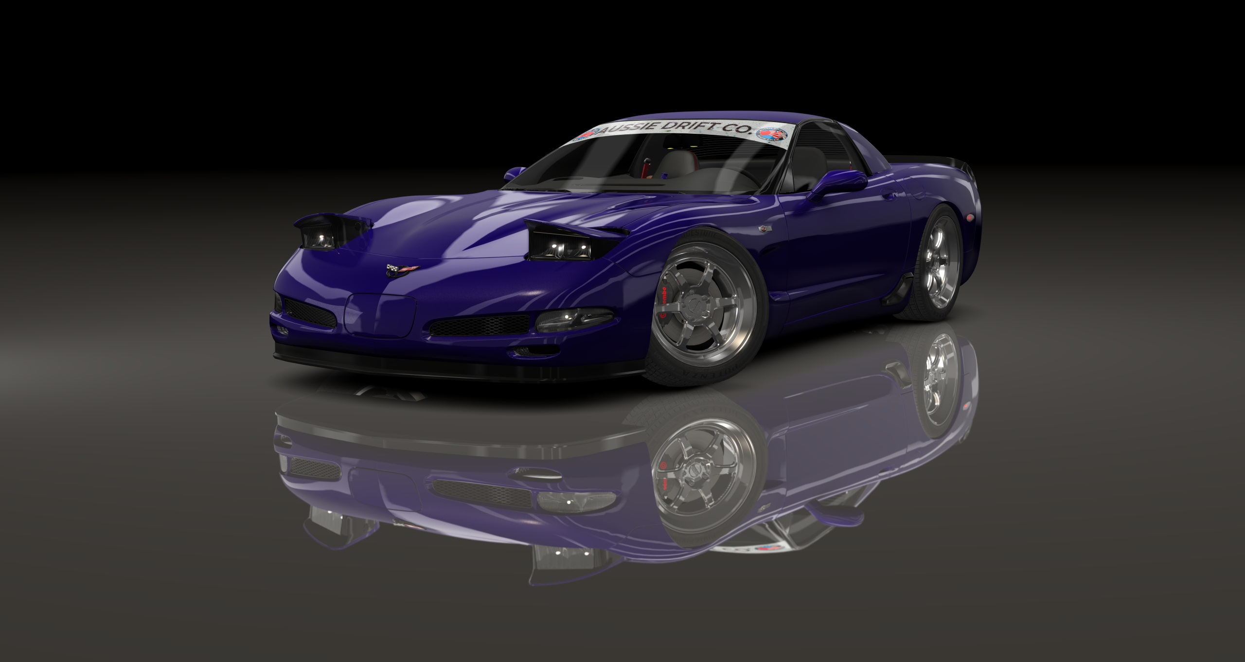 ADC Chevrolet Corvette C5 420, skin Blue2