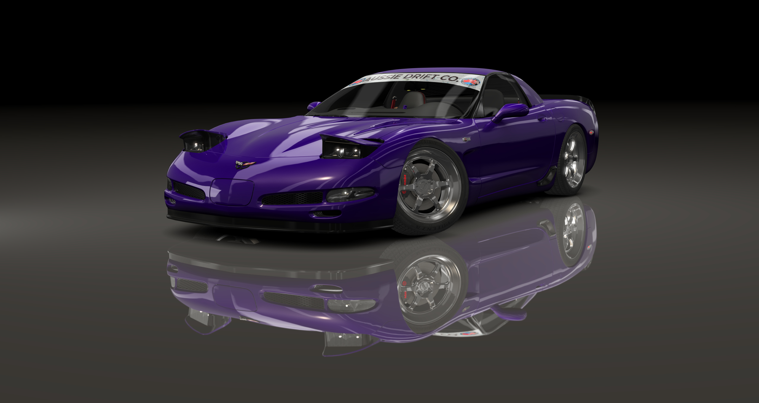 ADC Chevrolet Corvette C5 420, skin Midnight_Purple