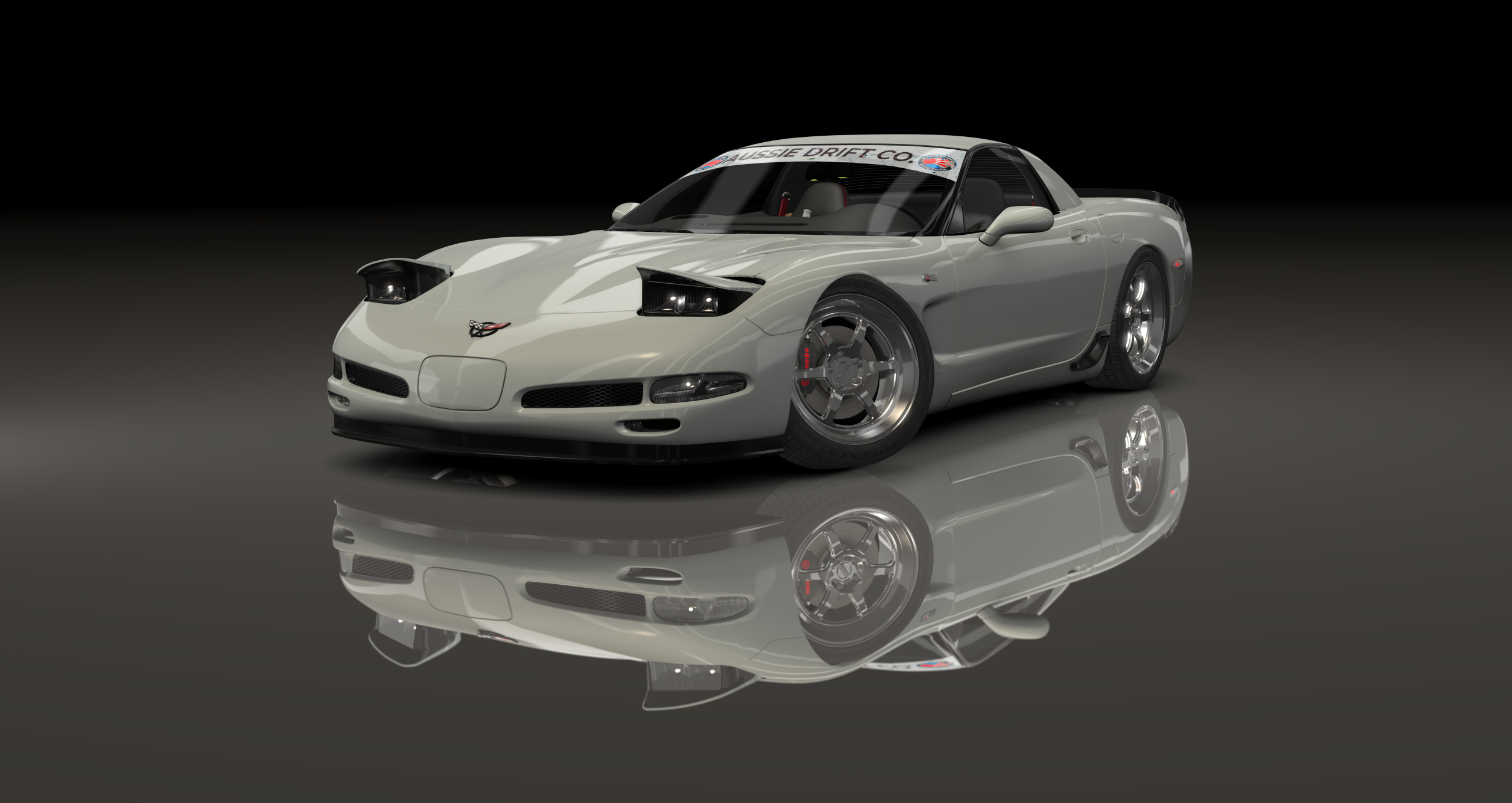 ADC Chevrolet Corvette C5 420, skin White