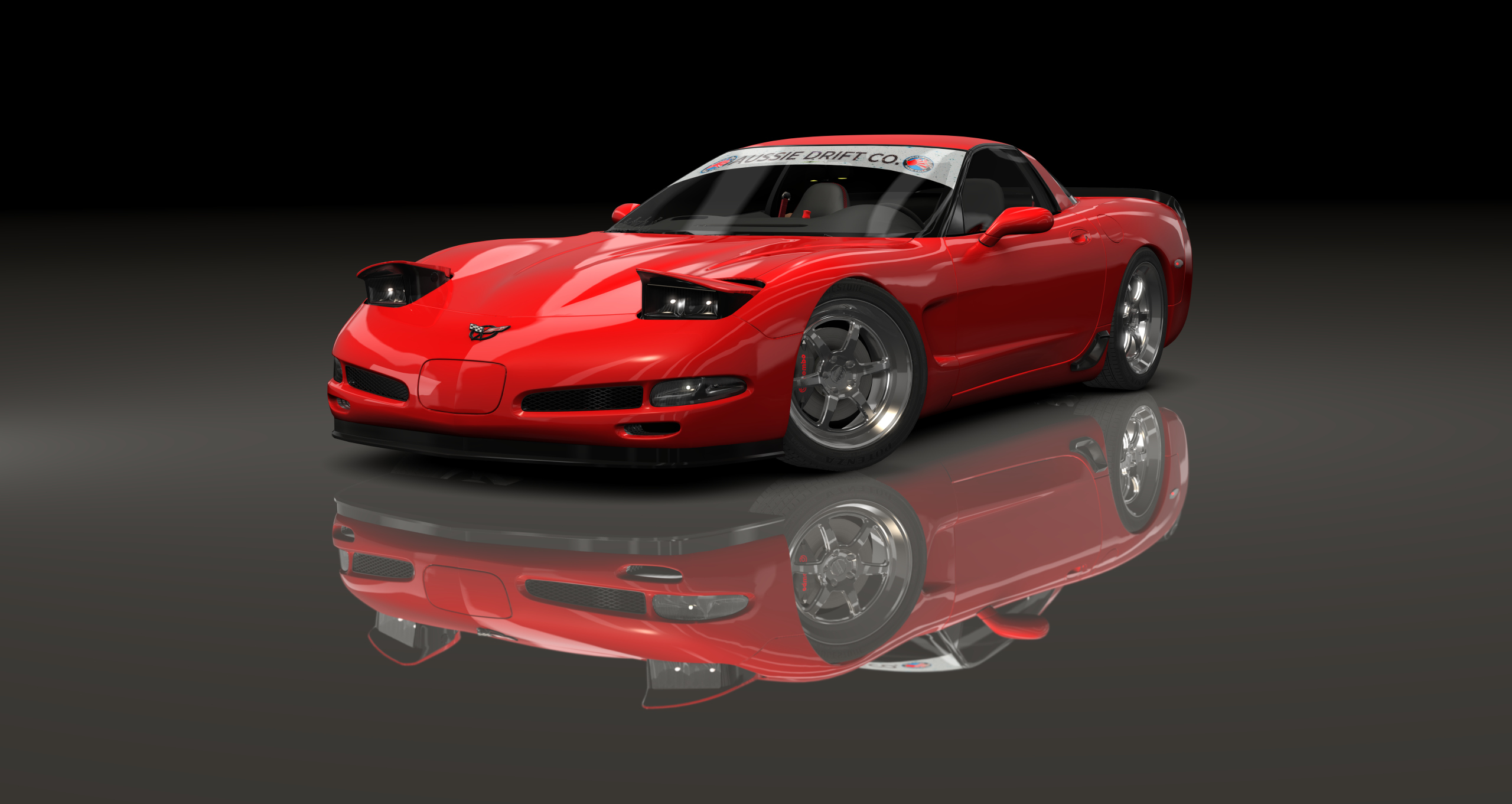 ADC Chevrolet Corvette C5 Targa 420, skin 01_torch_red