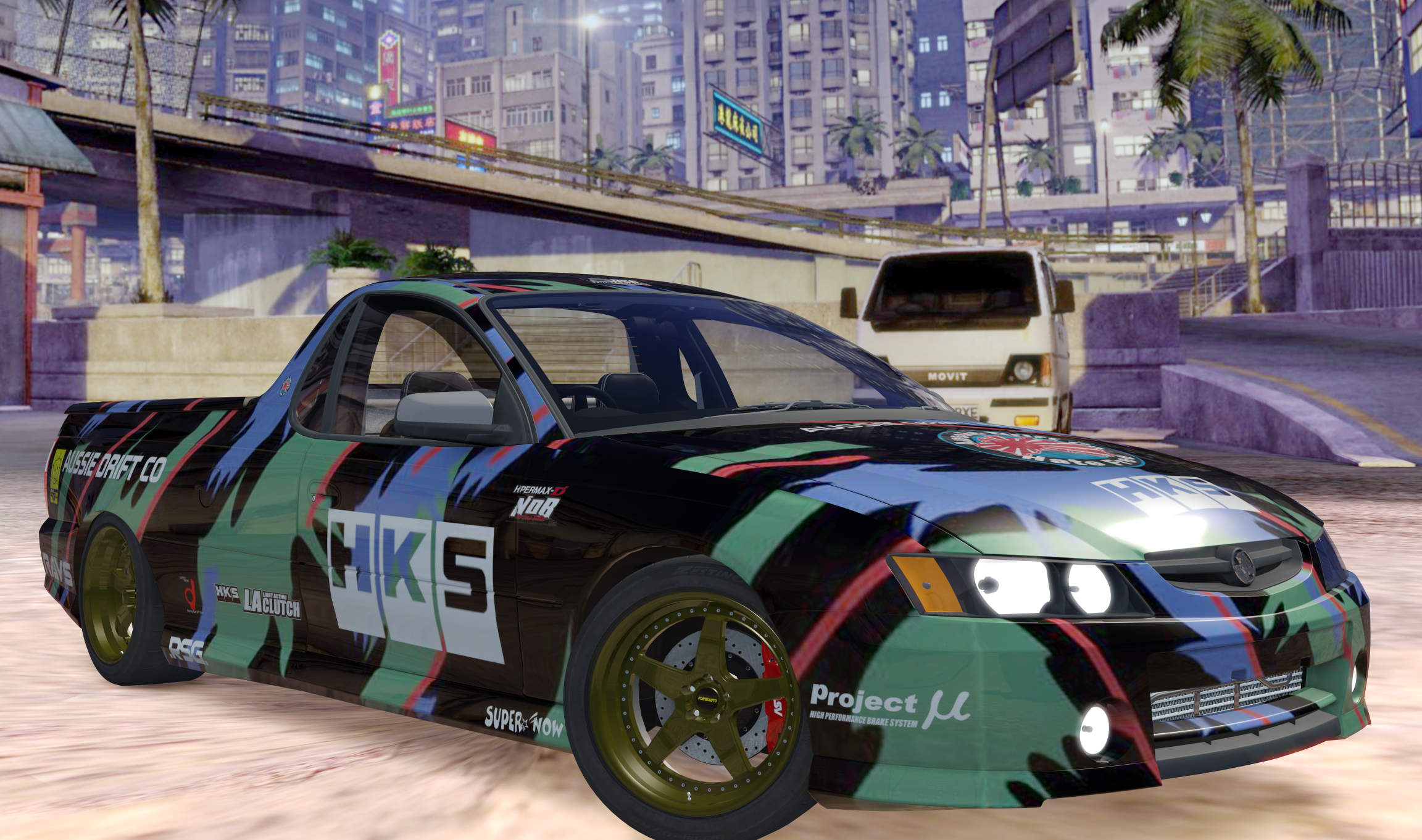 ADC Holden VZ Ute  420, skin ADC JDM HKS
