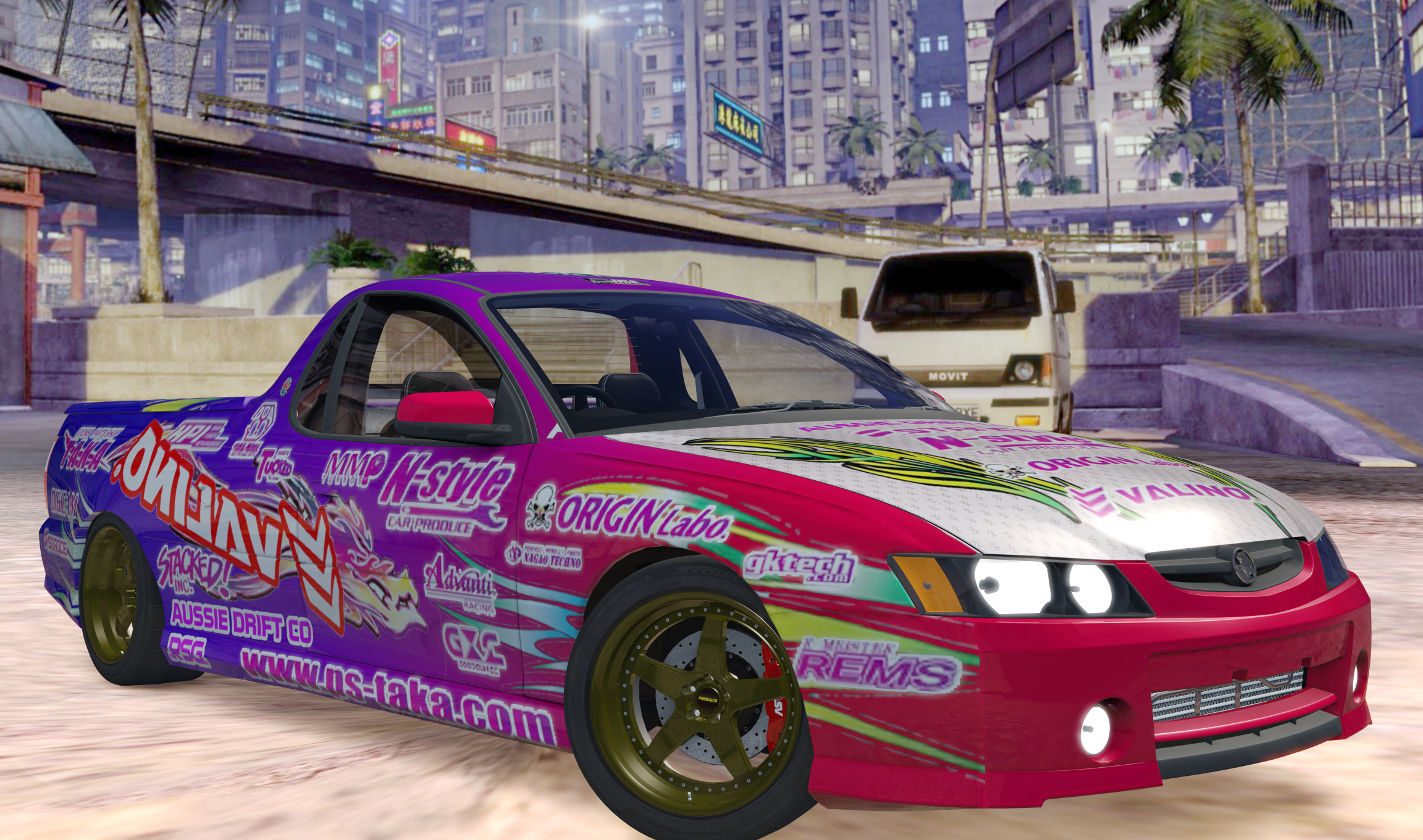 ADC Holden VZ Ute  420, skin ADC JDM NStyle