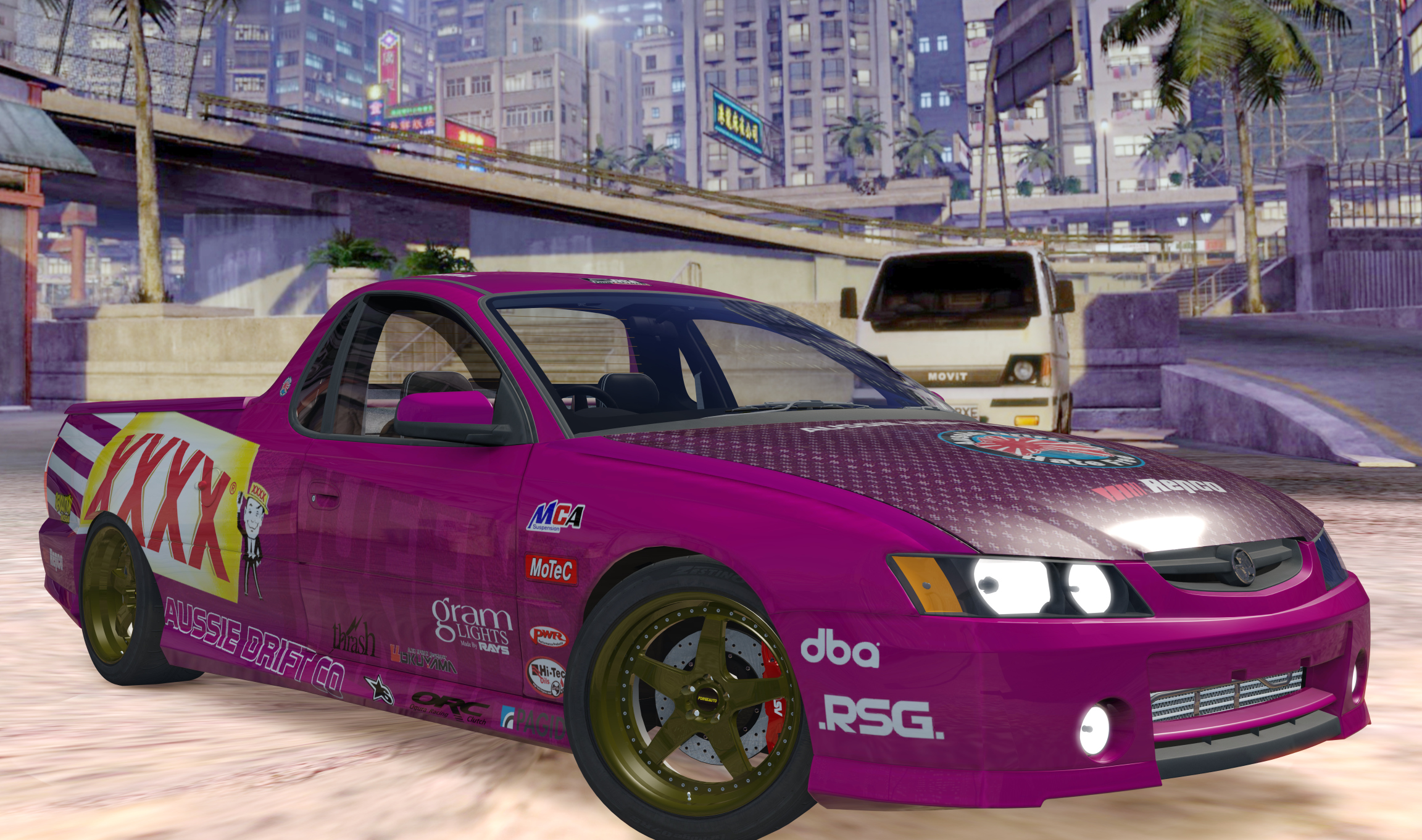 ADC Holden VZ Ute  420, skin ADC QLD