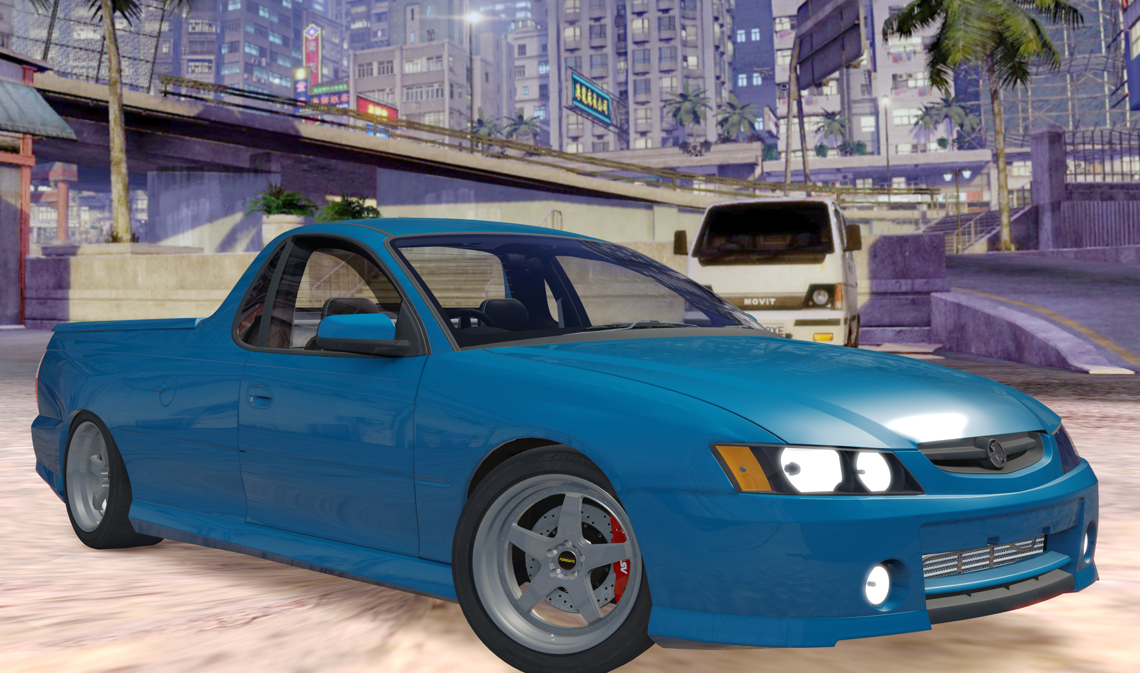 ADC Holden VZ Ute  420, skin Baby Blue