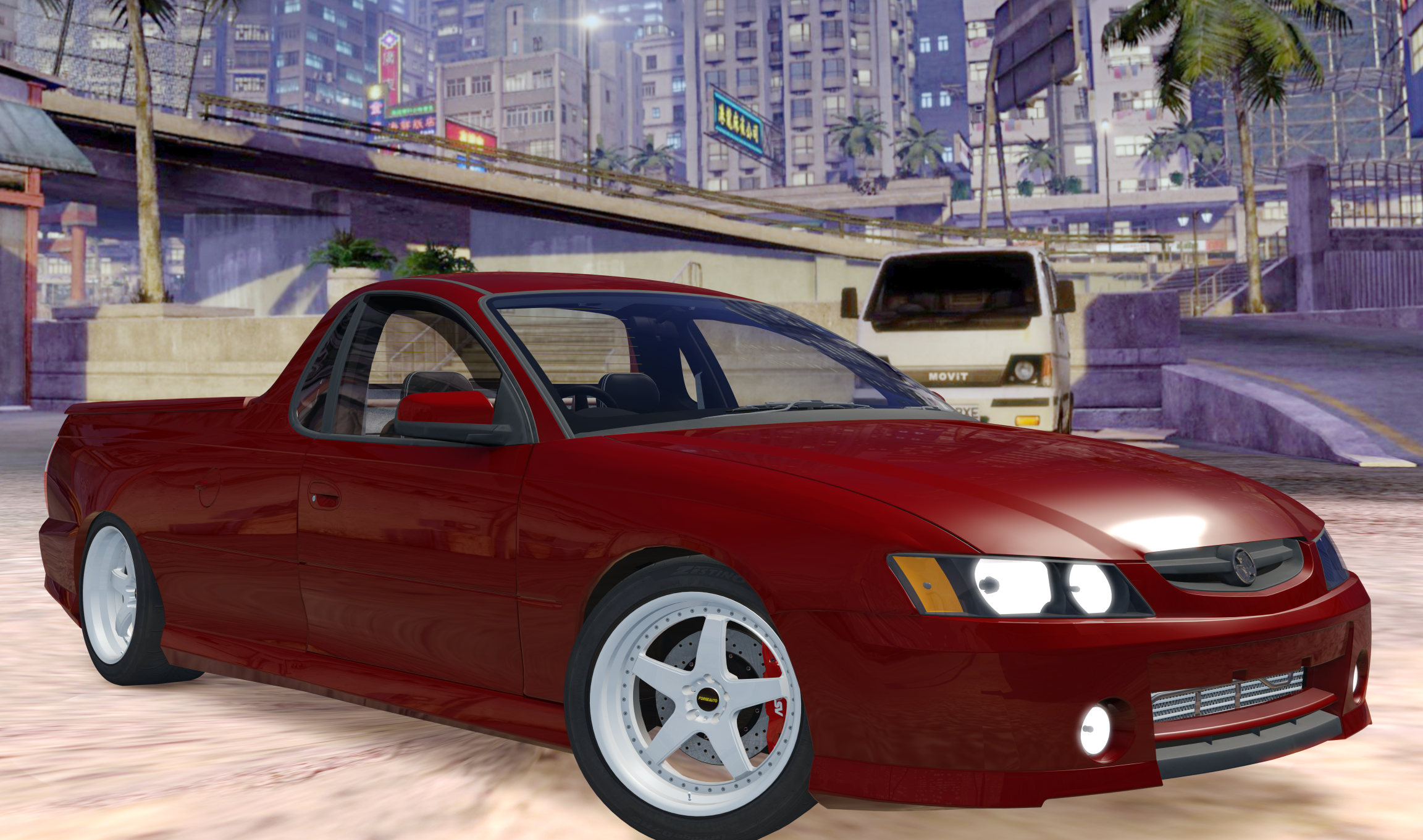 ADC Holden VZ Ute  420, skin Red