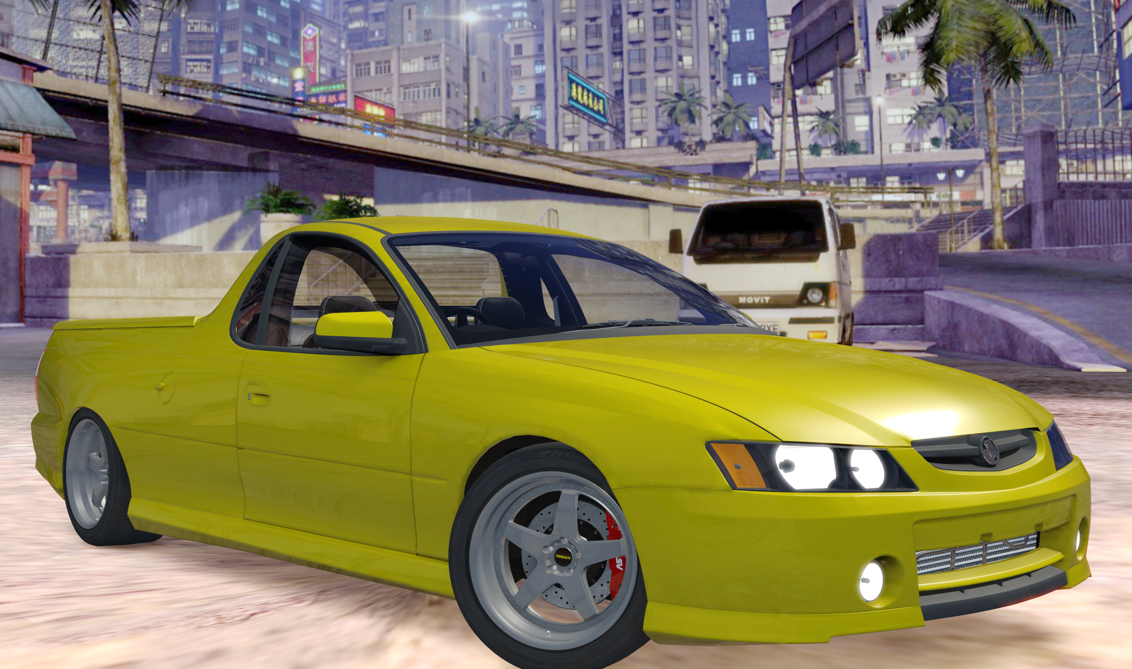 ADC Holden VZ Ute  420, skin Yellow