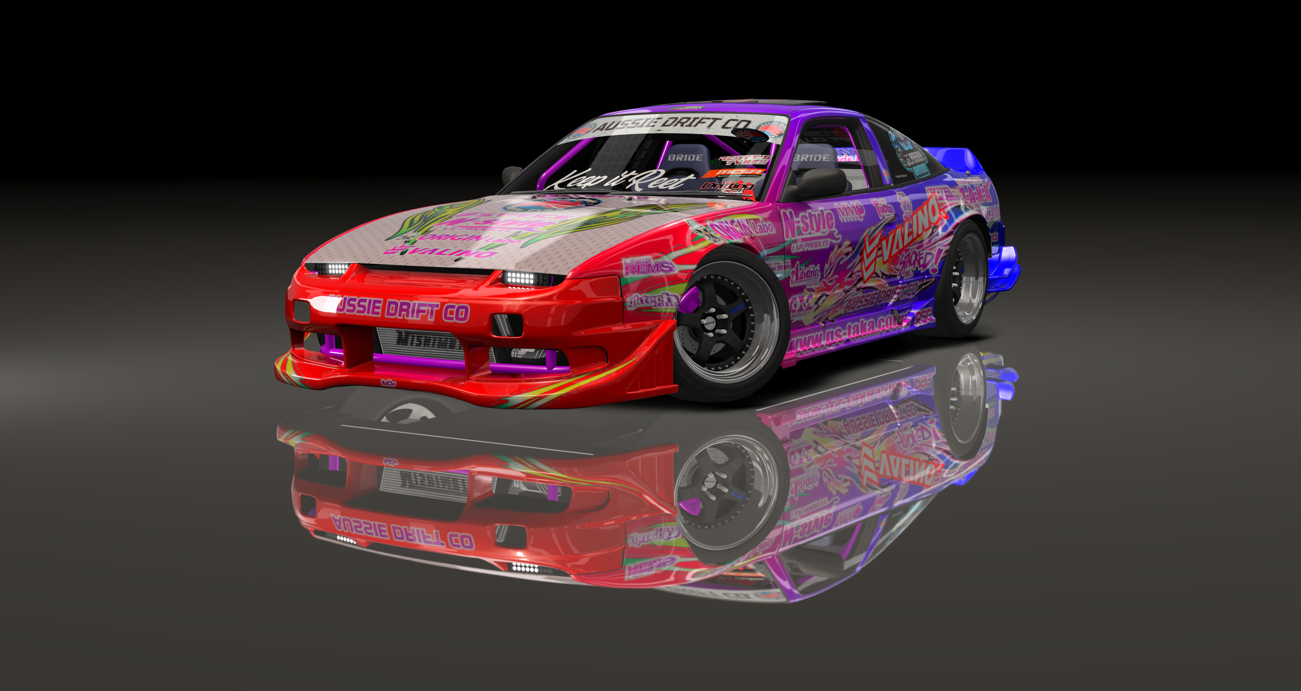 ADC Nissan 180SX  420, skin D1SL_Meihan