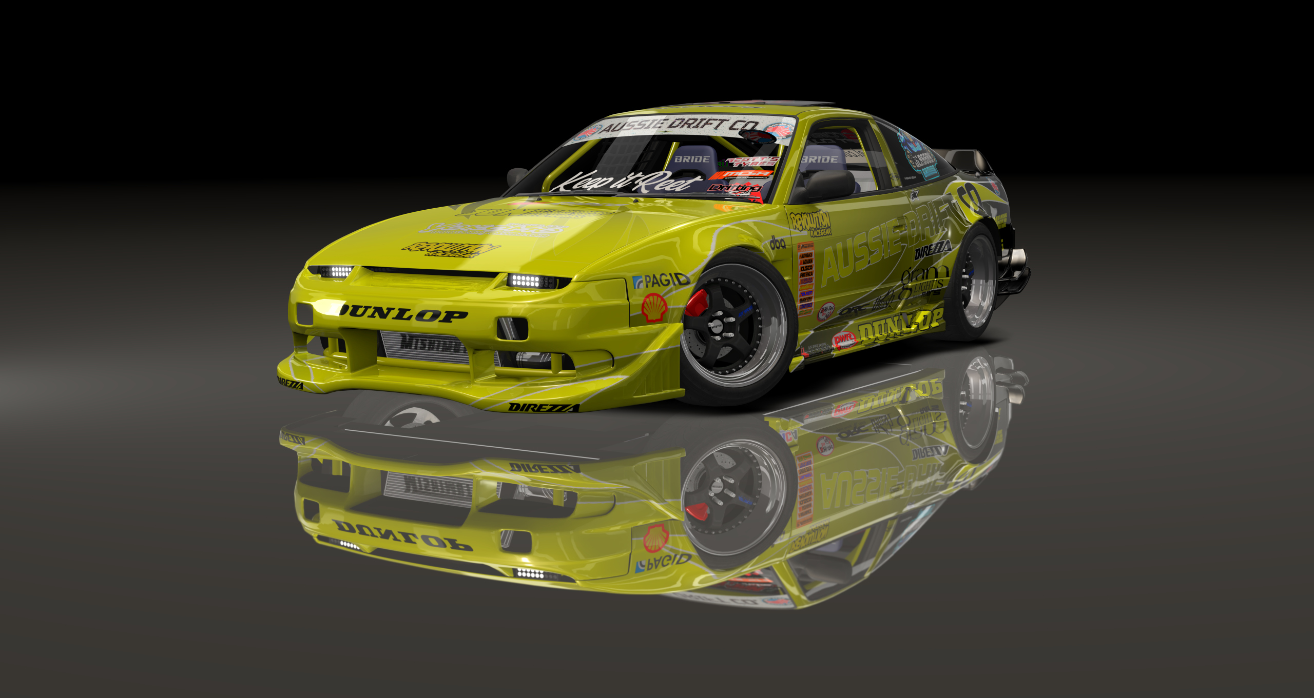 ADC Nissan 180SX  420, skin D1SL_Yellow