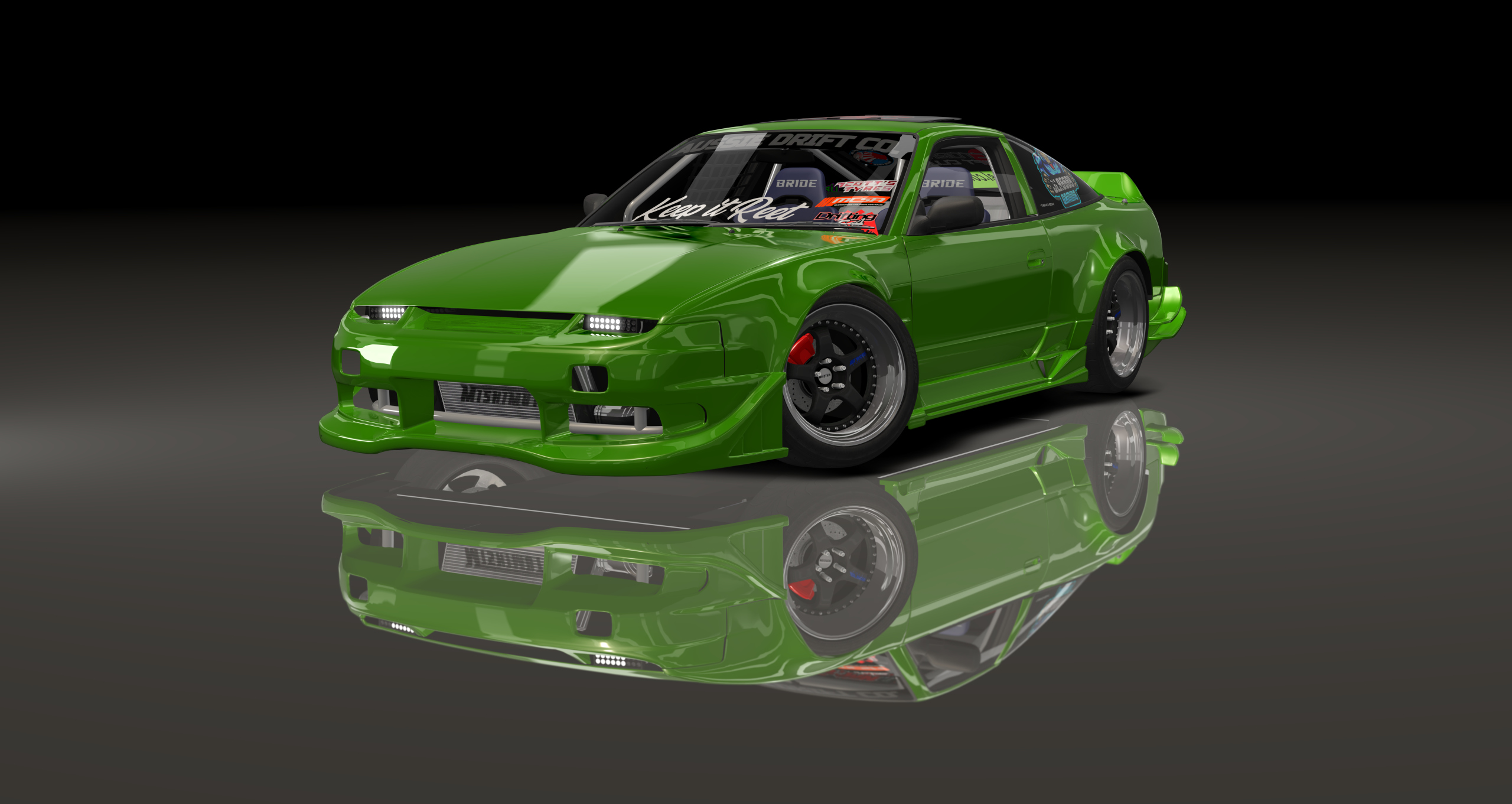 ADC Nissan 180SX  420, skin Green