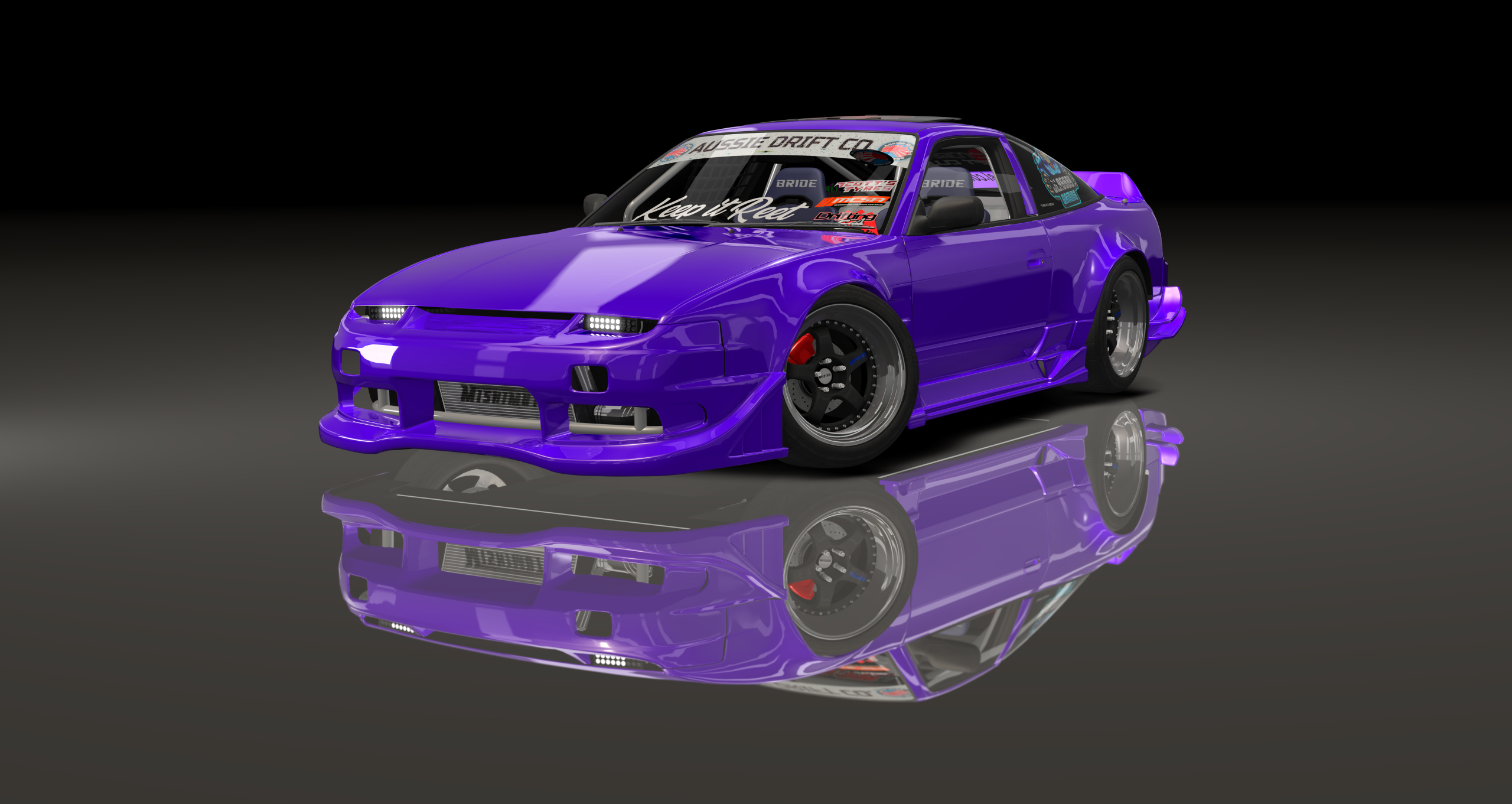 ADC Nissan 180SX  420, skin Purple