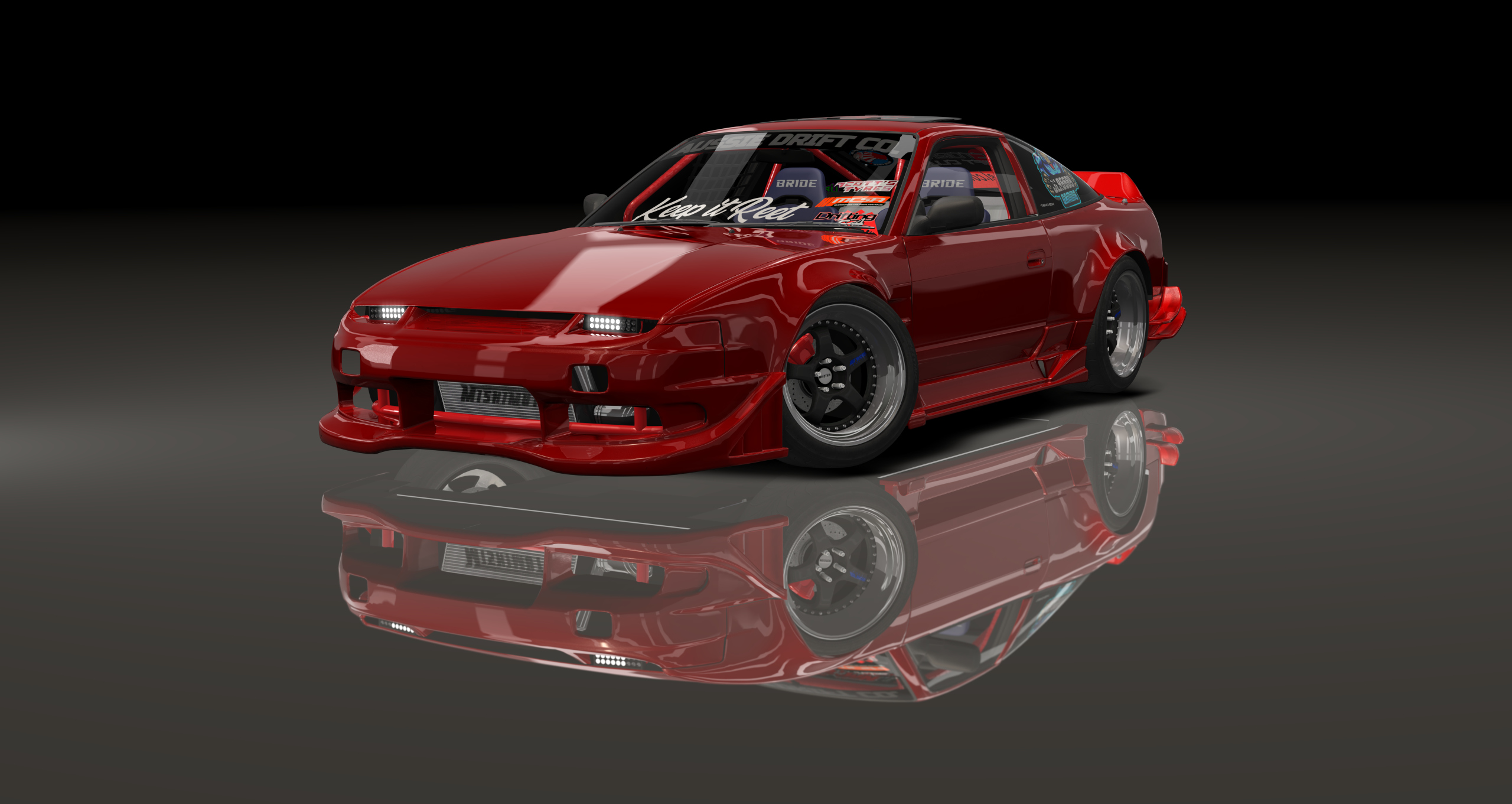 ADC Nissan 180SX  420, skin SKMaroon