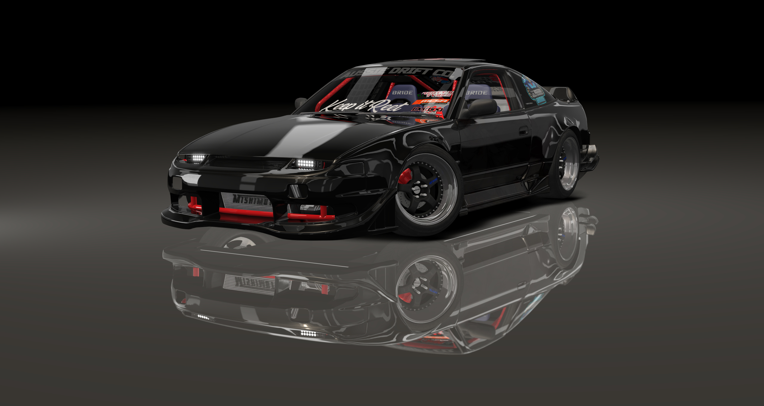 ADC Nissan 180SX  420, skin SK_StealthNakiriAyame