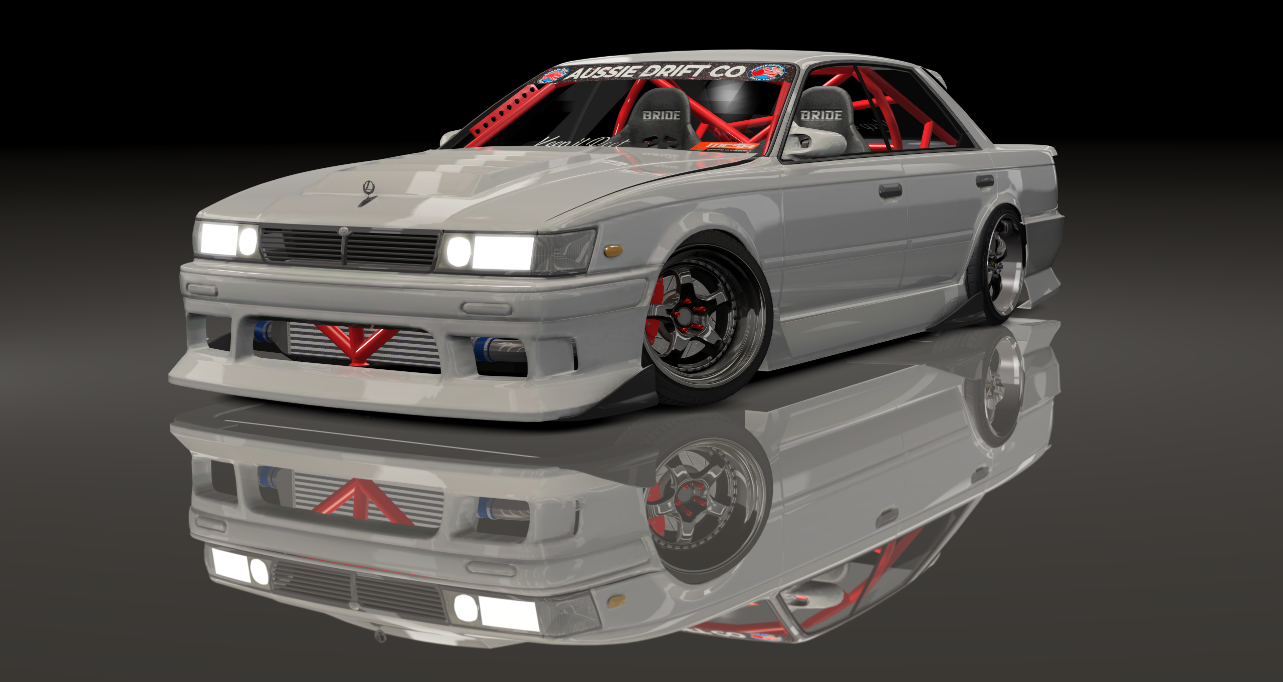ADC Nissan Laurel 420, skin Anime