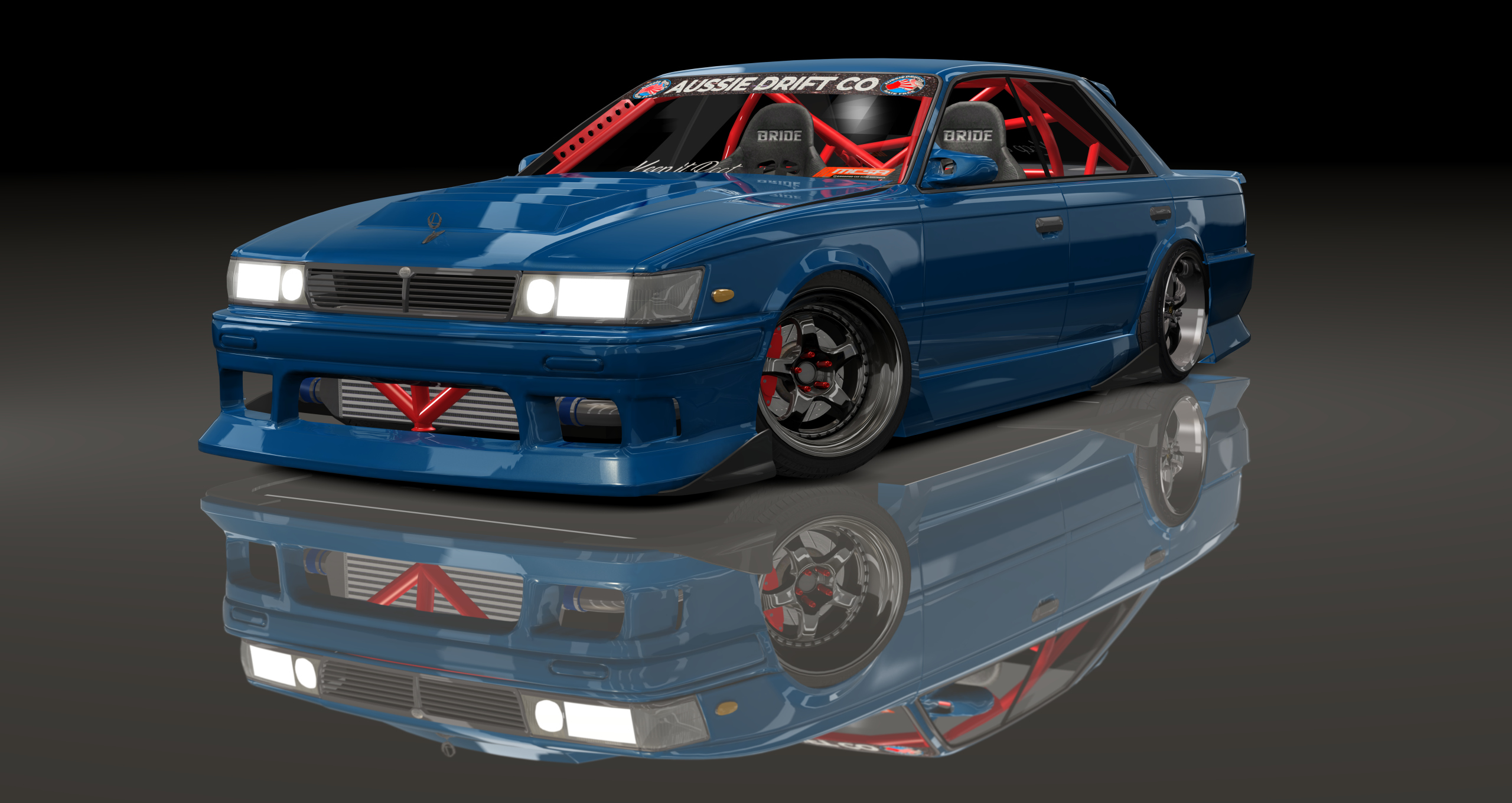ADC Nissan Laurel 420, skin Baby Blue