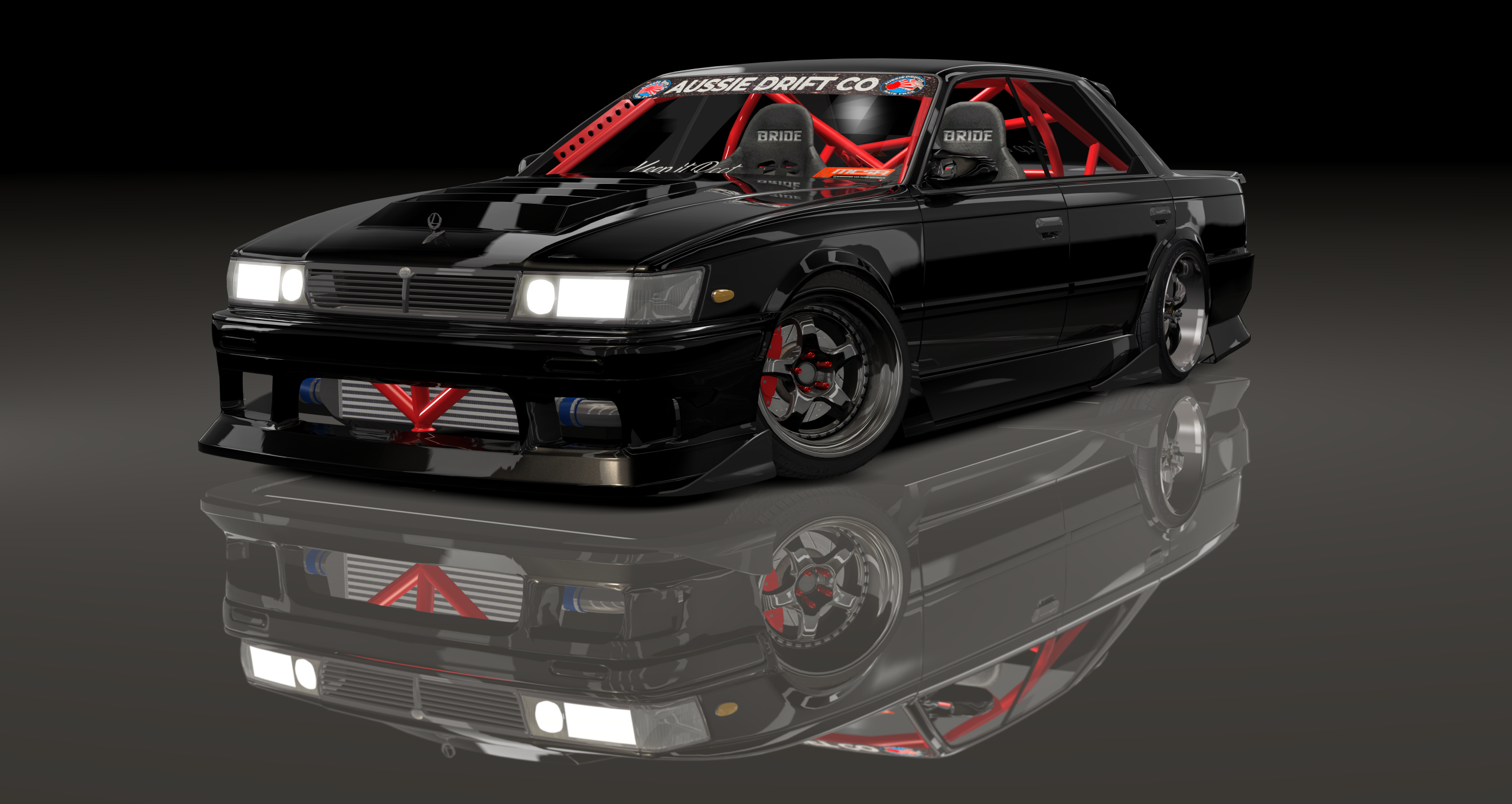 ADC Nissan Laurel 420, skin Black
