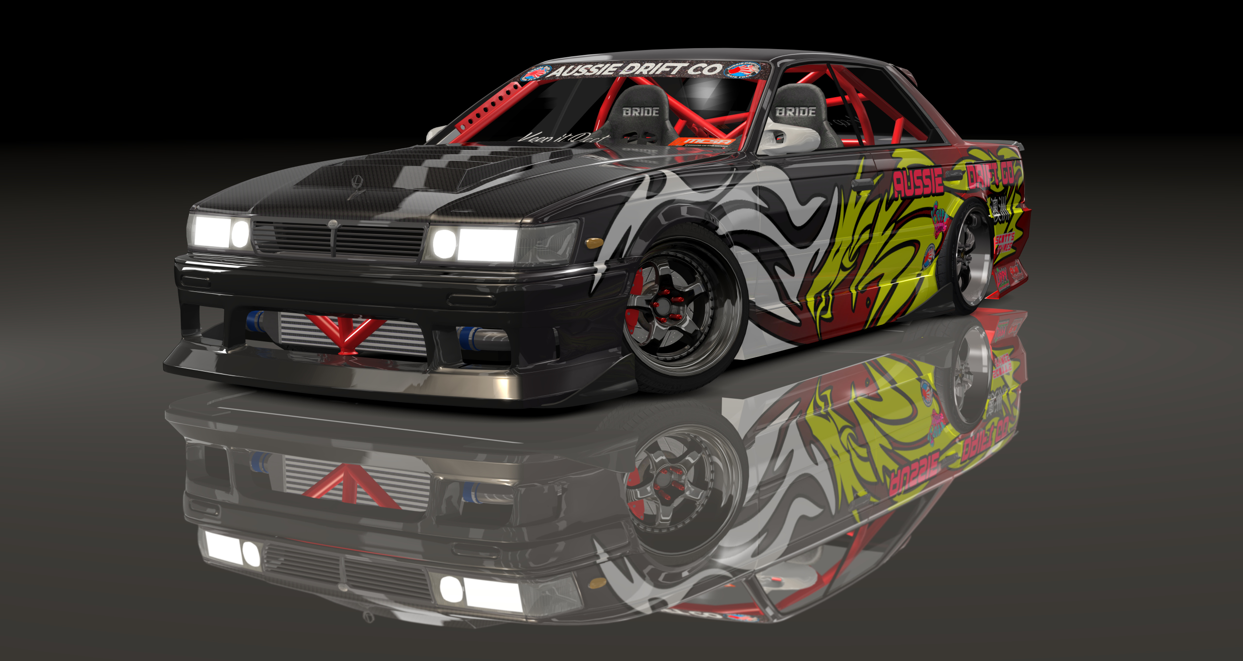 ADC Nissan Laurel 420, skin Dragon God
