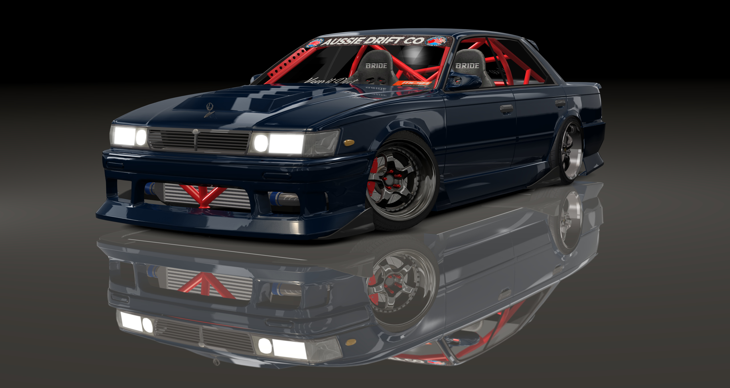 ADC Nissan Laurel 420, skin blue