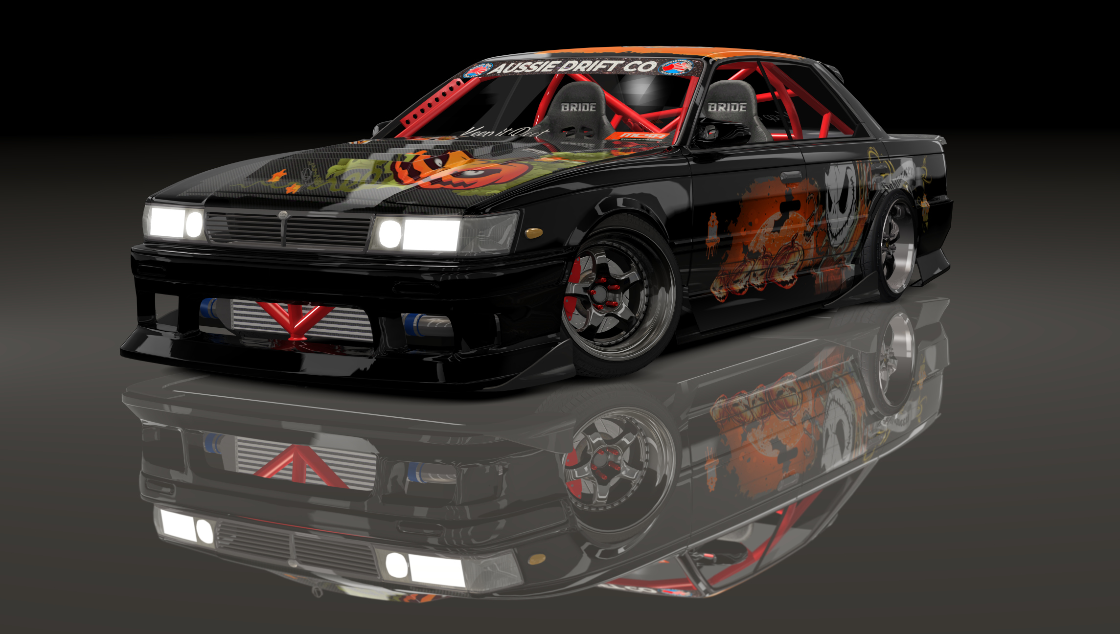 ADC Nissan Laurel 420, skin happy_halloween