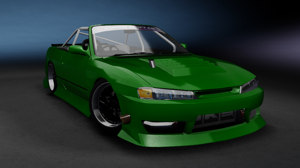 ADC Nissan Silvia S13.4  420, skin Green