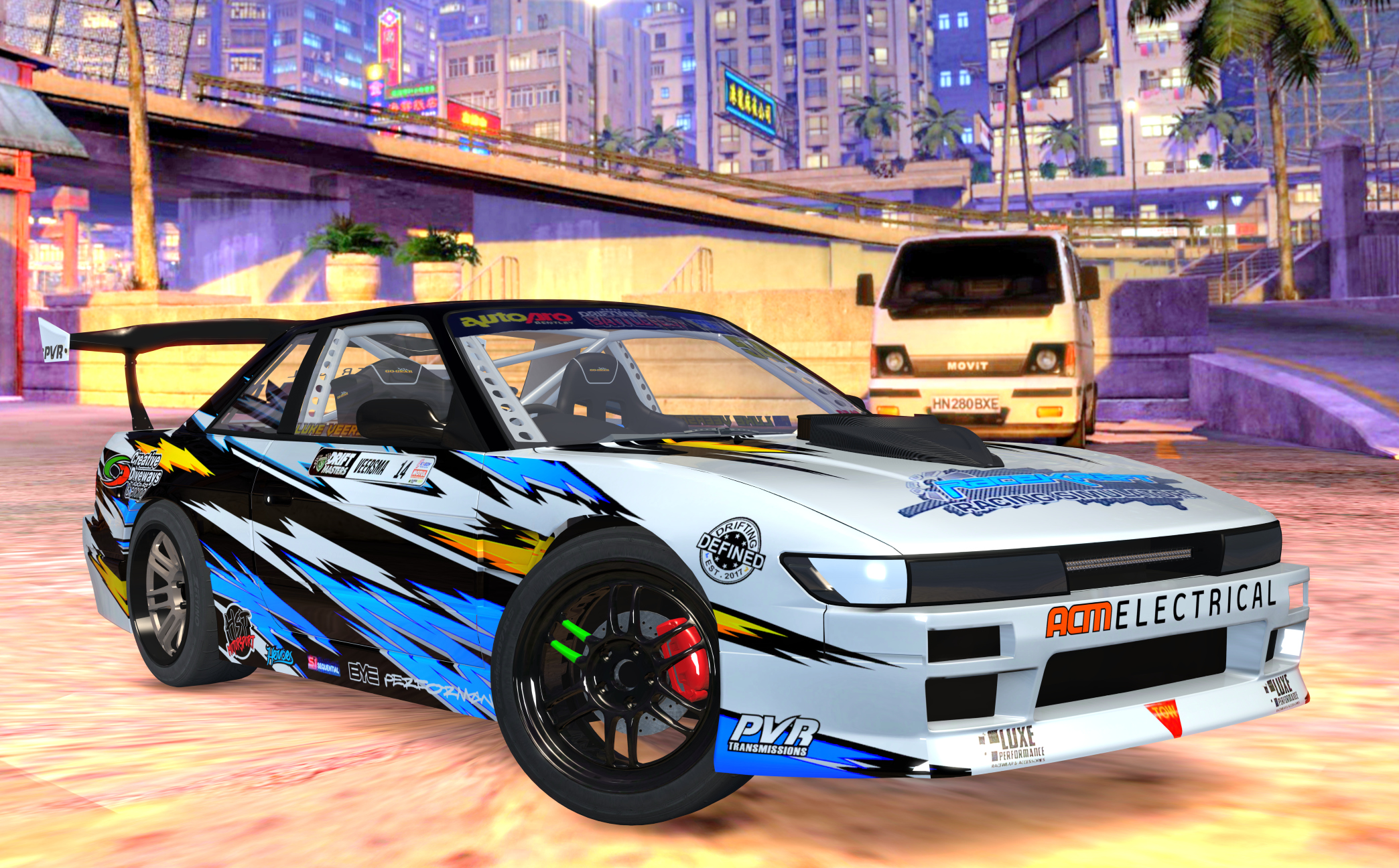 ADC Nissan Silvia S13 Luke V 420, skin Luke Veersma DM