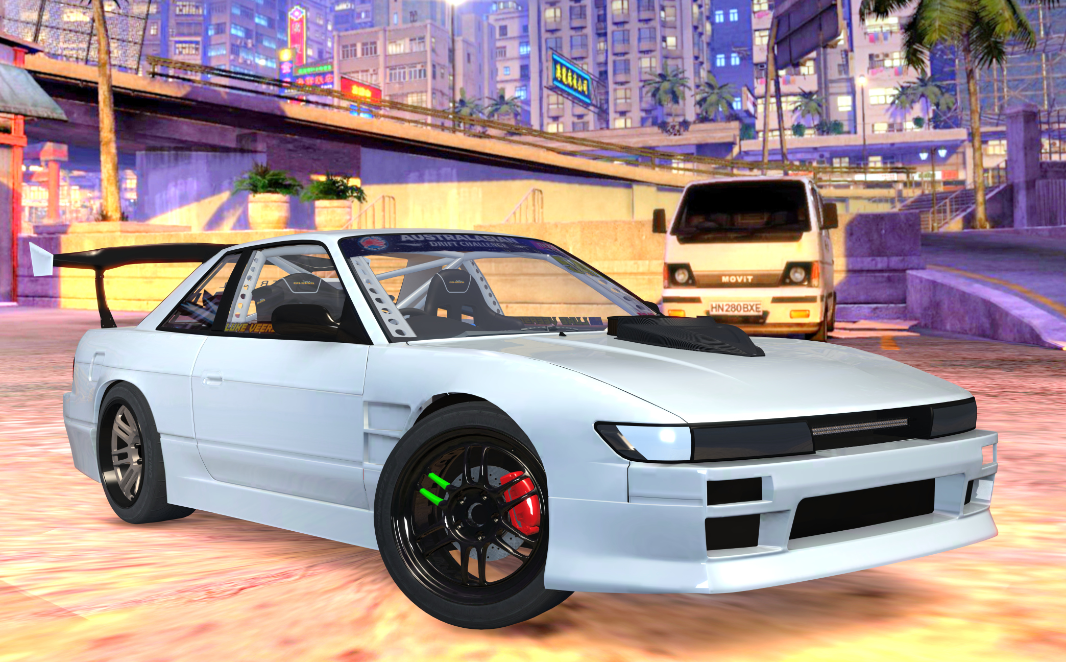 ADC Nissan Silvia S13 Luke V 420, skin White