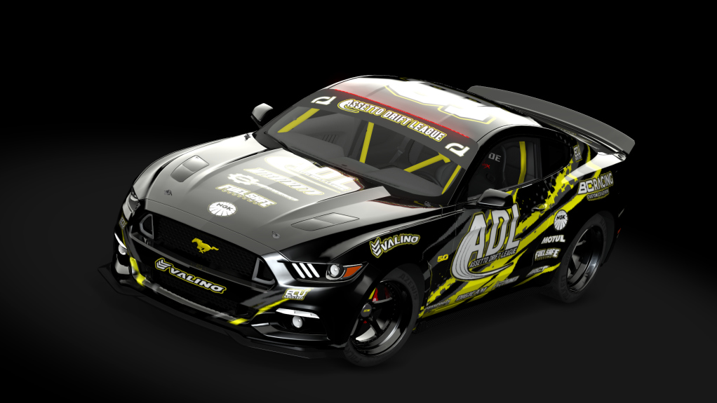 ADL FORD MUSTANG, skin ADLTEAM