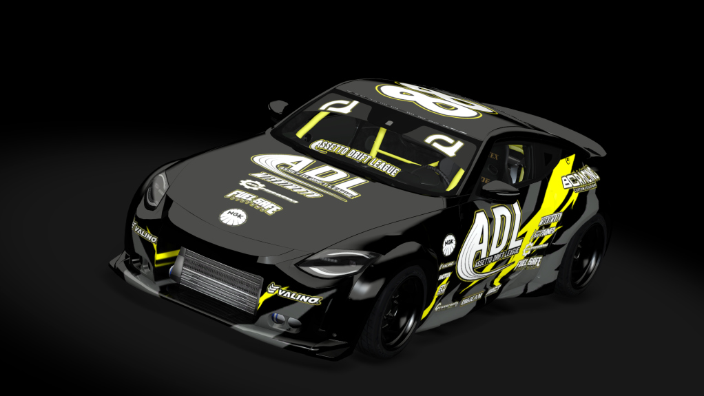 ADL NISSAN 400 Z, skin ADLTEAM