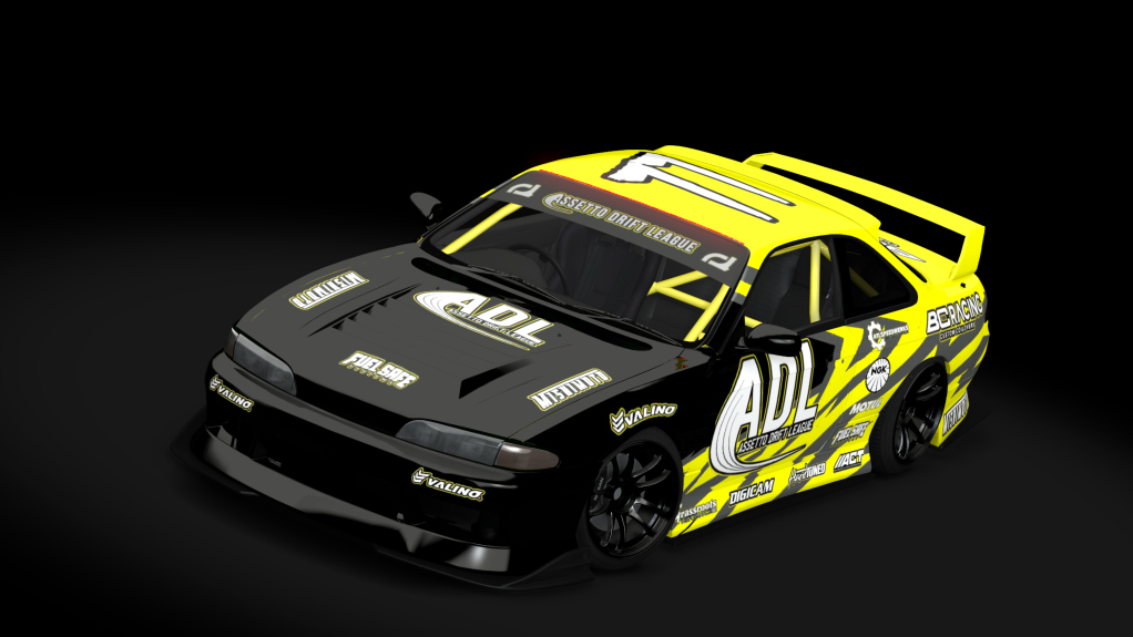 ADL NISSAN S14, skin ADLTEAM