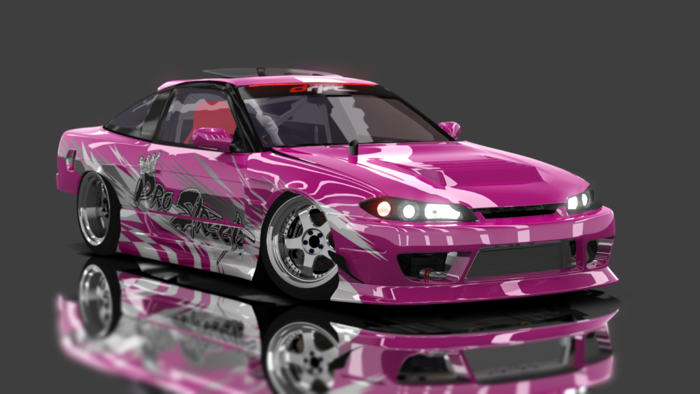 CG Pro Streetz 180sx, skin pink