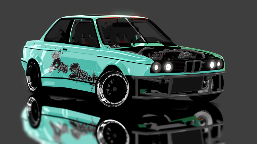 CG Pro Streetz E30, skin green