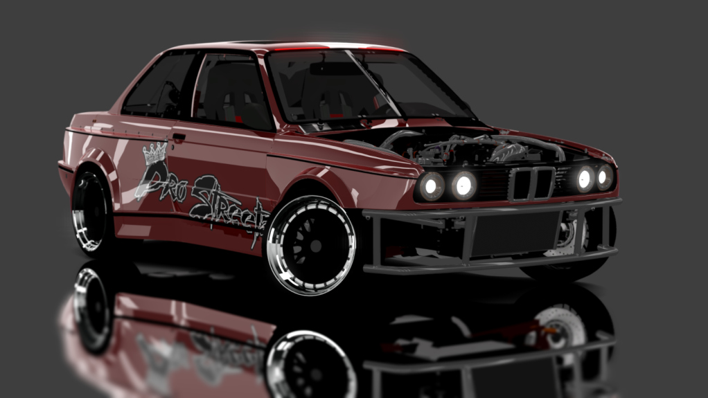 CG Pro Streetz E30, skin red