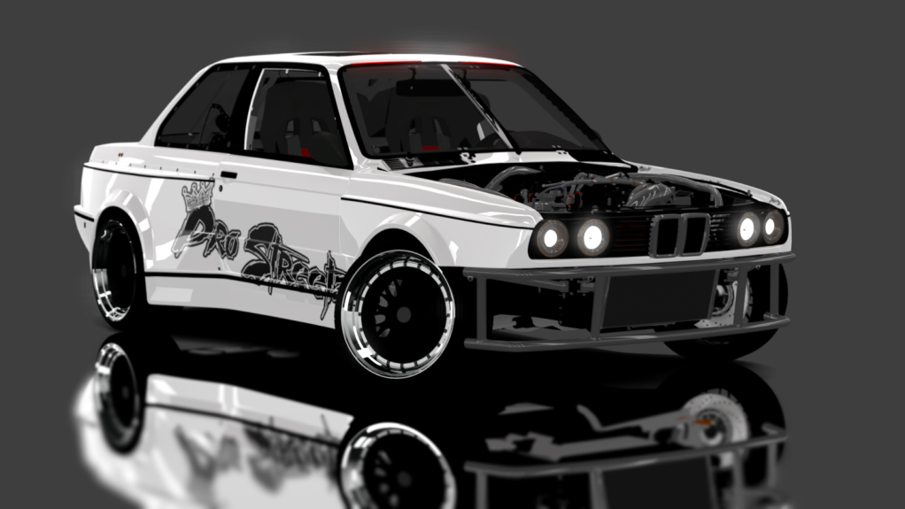 CG Pro Streetz E30, skin white