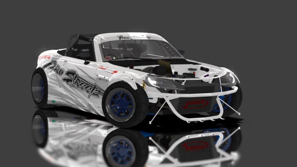 CG Pro Streetz Miata, skin white