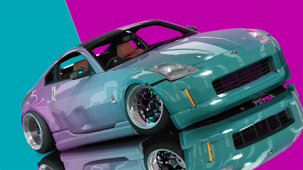 CG 350Z, skin pink