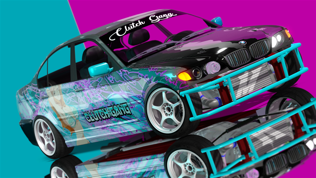 CG BMW E46 SEDAN, skin DrippinWet