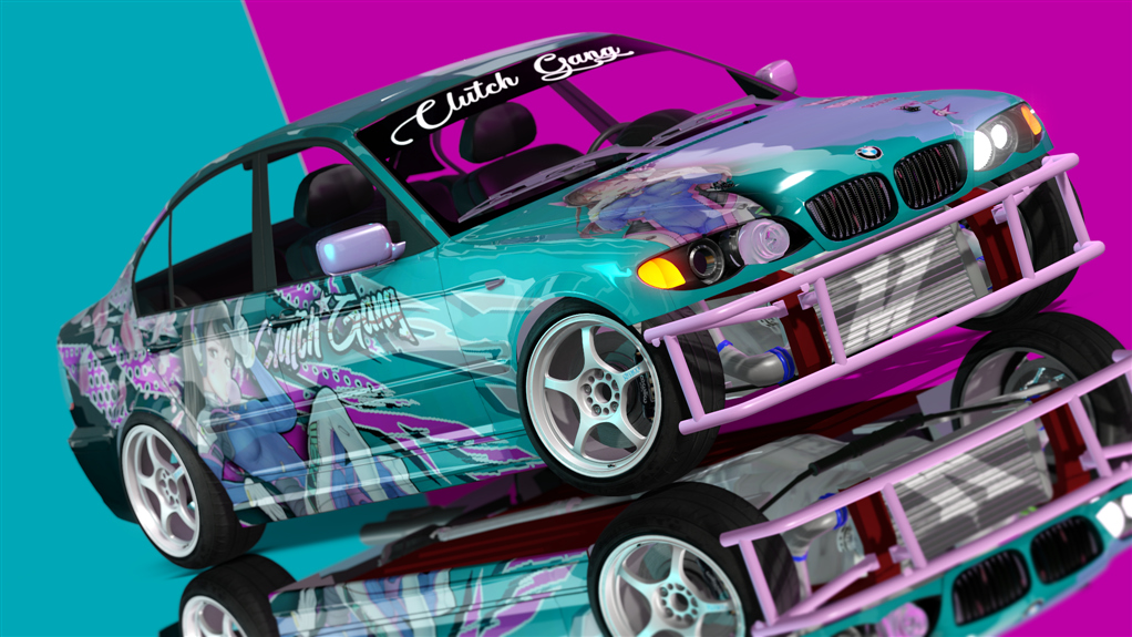 CG BMW E46 SEDAN, skin NERFD