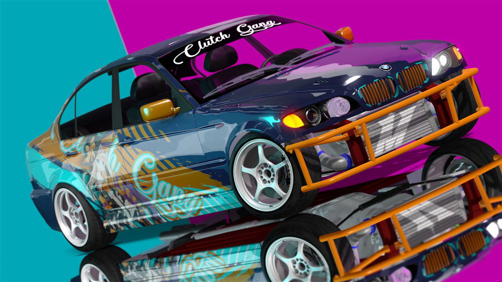 CG BMW E46 SEDAN, skin TrickOrBeat