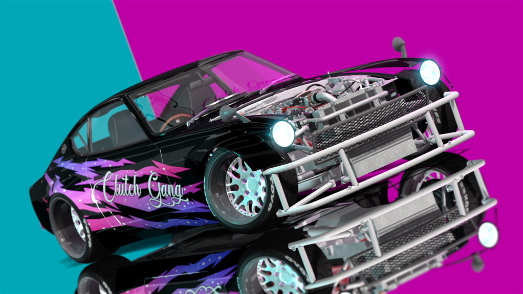CG FAIRLADY Z, skin Black