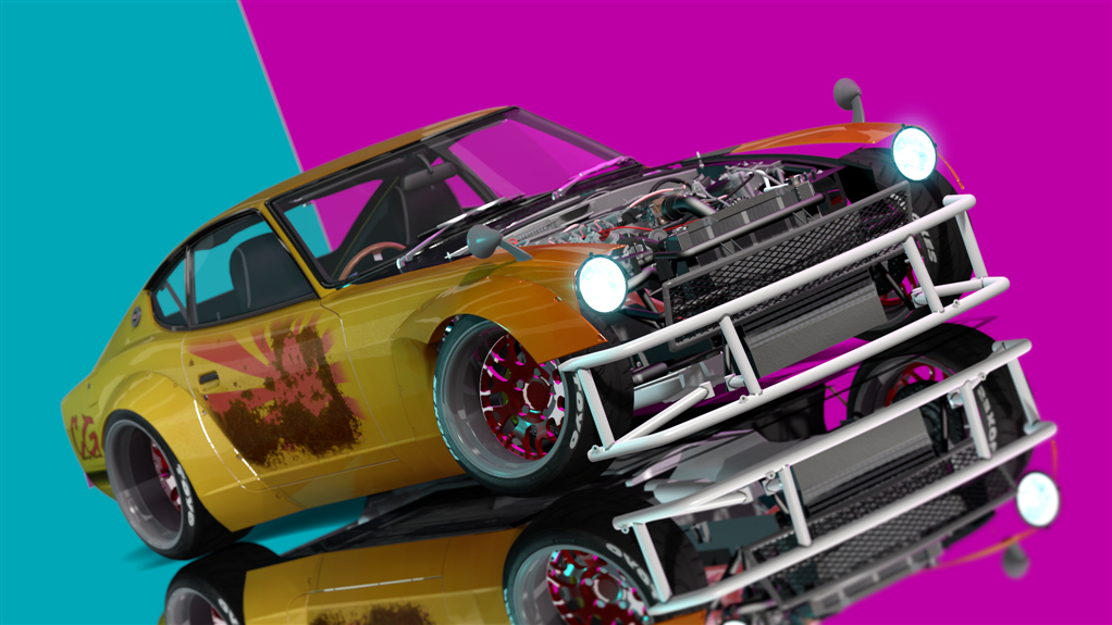 CG FAIRLADY Z, skin FadedRising