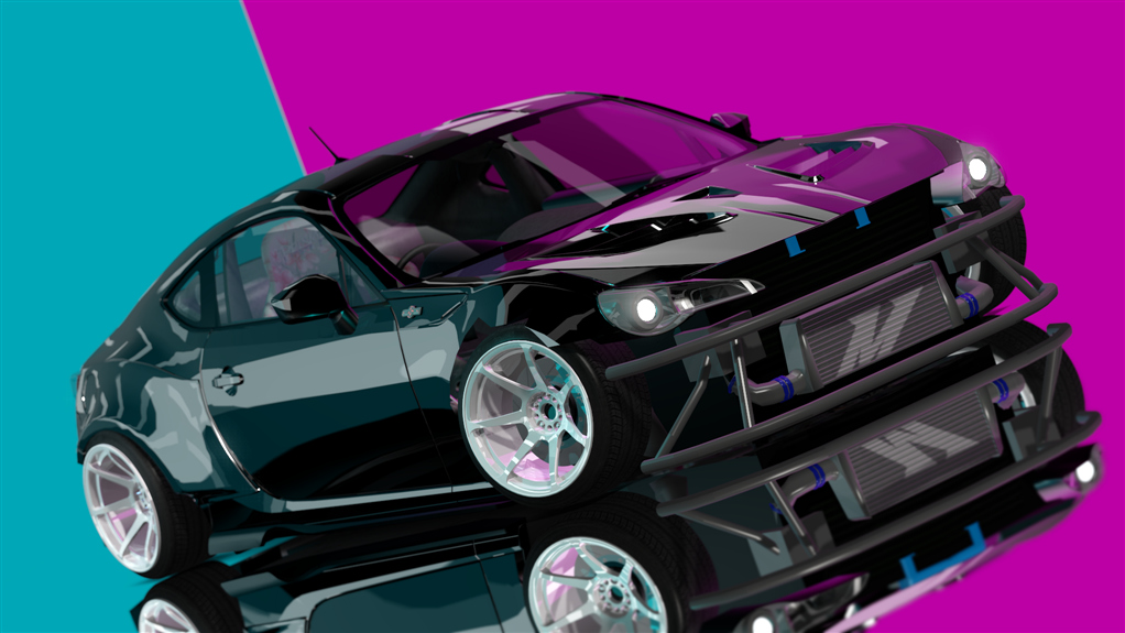 CG GT86, skin black
