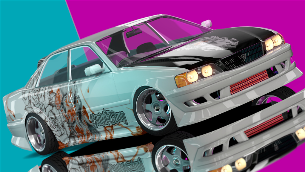 CG JZX 100, skin WolfMother