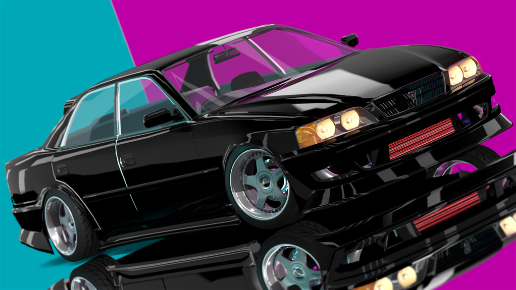 CG JZX 100, skin black