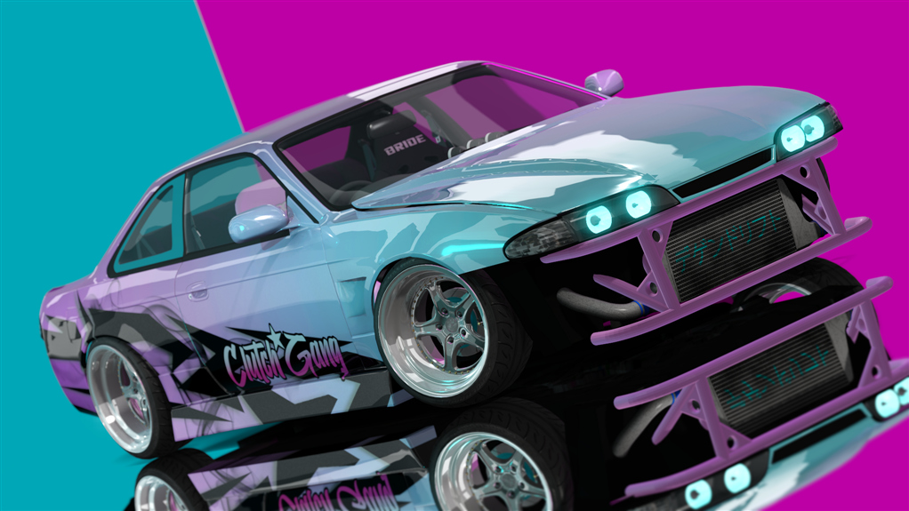 CG S14, skin PinkXBlack