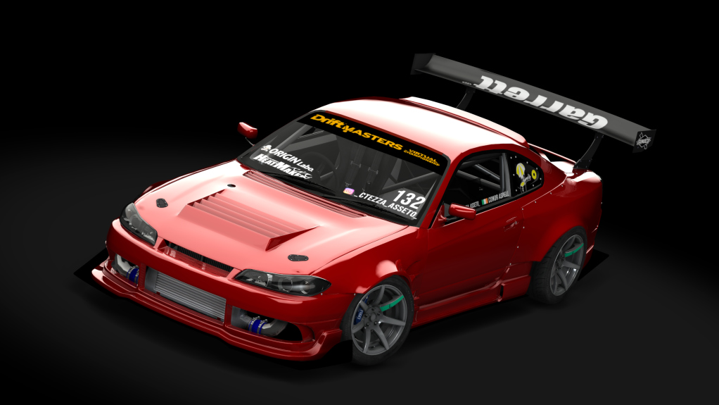Nissan Silvia S15 Kenny Chew, skin white