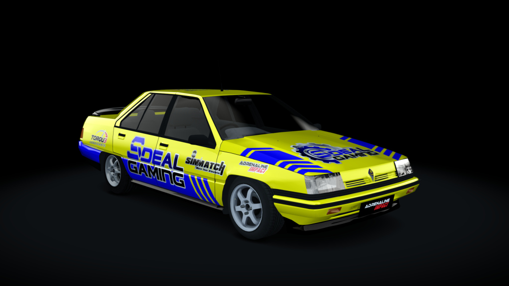 Proton Saga Adrenaline Impact Super18, skin SDG1 Yellow