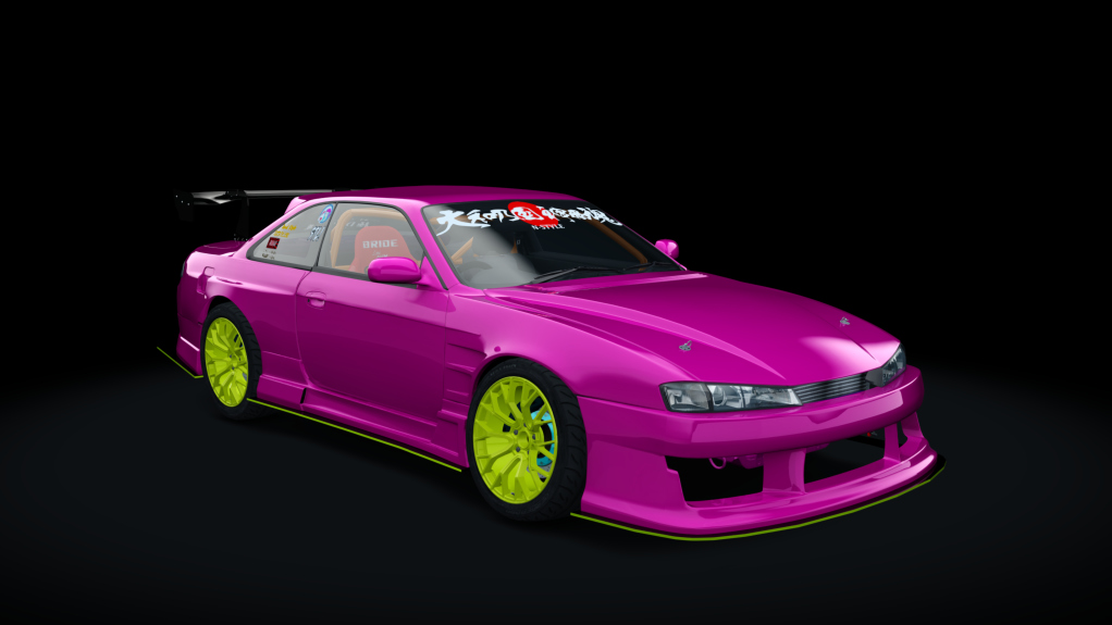 NNTS Naoki S14 1jz V1, skin Pink