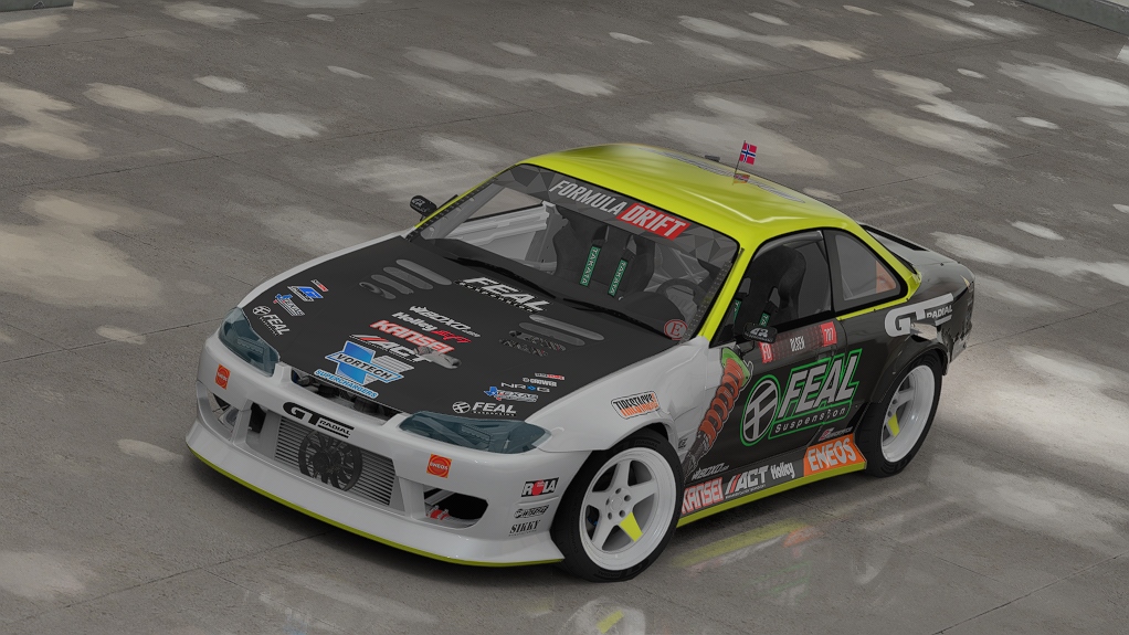 Formula Drift Nissan S14.9 - Simon Olsen 2023, skin Simen Olsen 2023