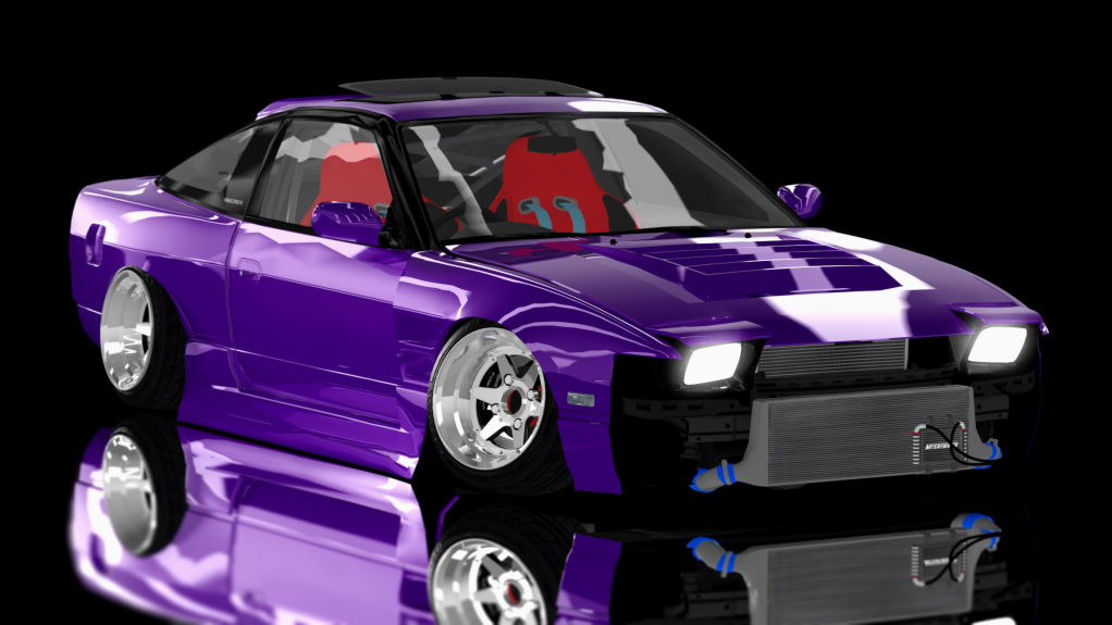 Tando Buddies 180SX, skin purple