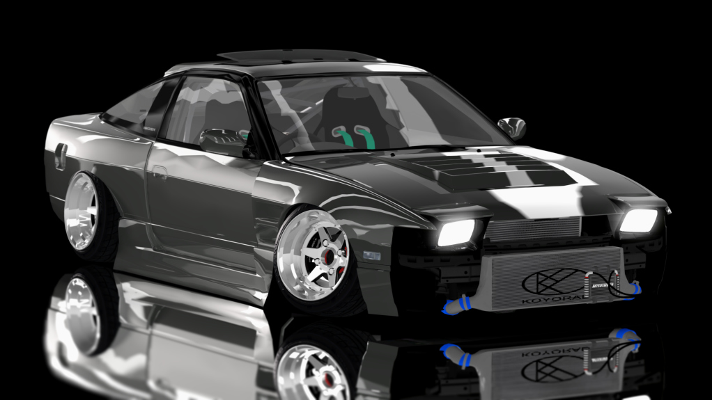 Tando Buddies 180SX, skin silver