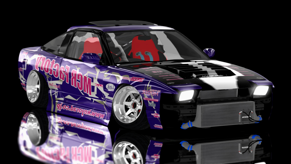 Tando Buddies 180SX, skin white